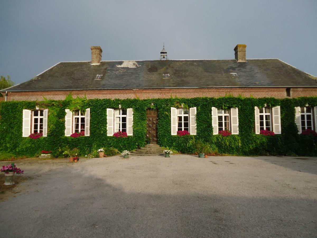 Maison De Maitre En Baie De Somme Favières Exteriör bild