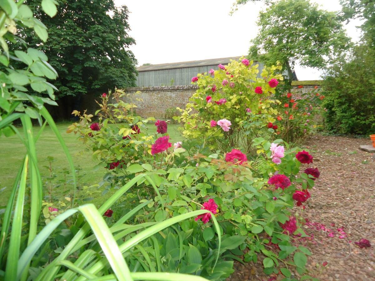 Maison De Maitre En Baie De Somme Favières Exteriör bild